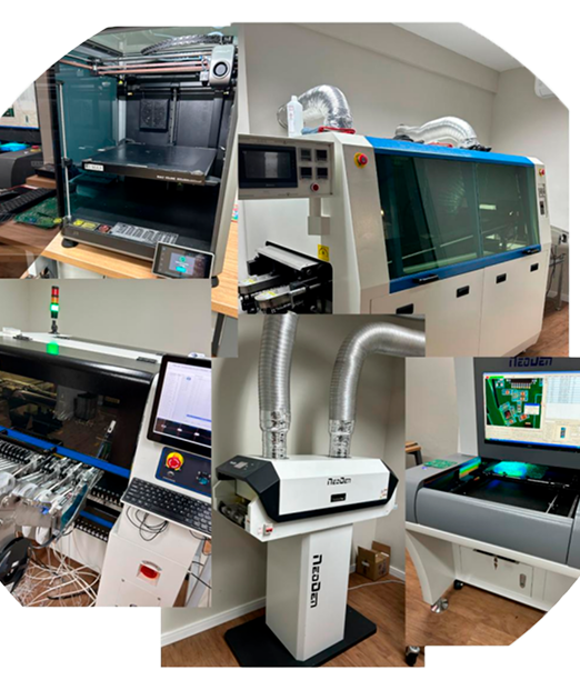 Equipamentos e laboratório da Galp